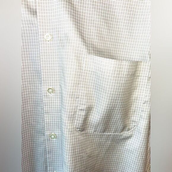 Joseph Abboud Men’s 16.5 34/35 Long Sleeved Classic Fit Checked Plaid Shirt - Picture 5 of 8